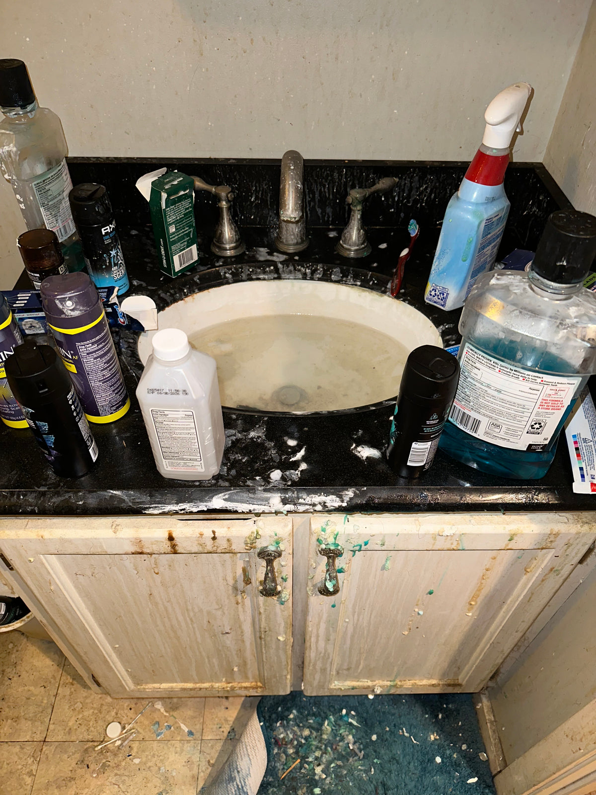 Before - Cleaning transformation